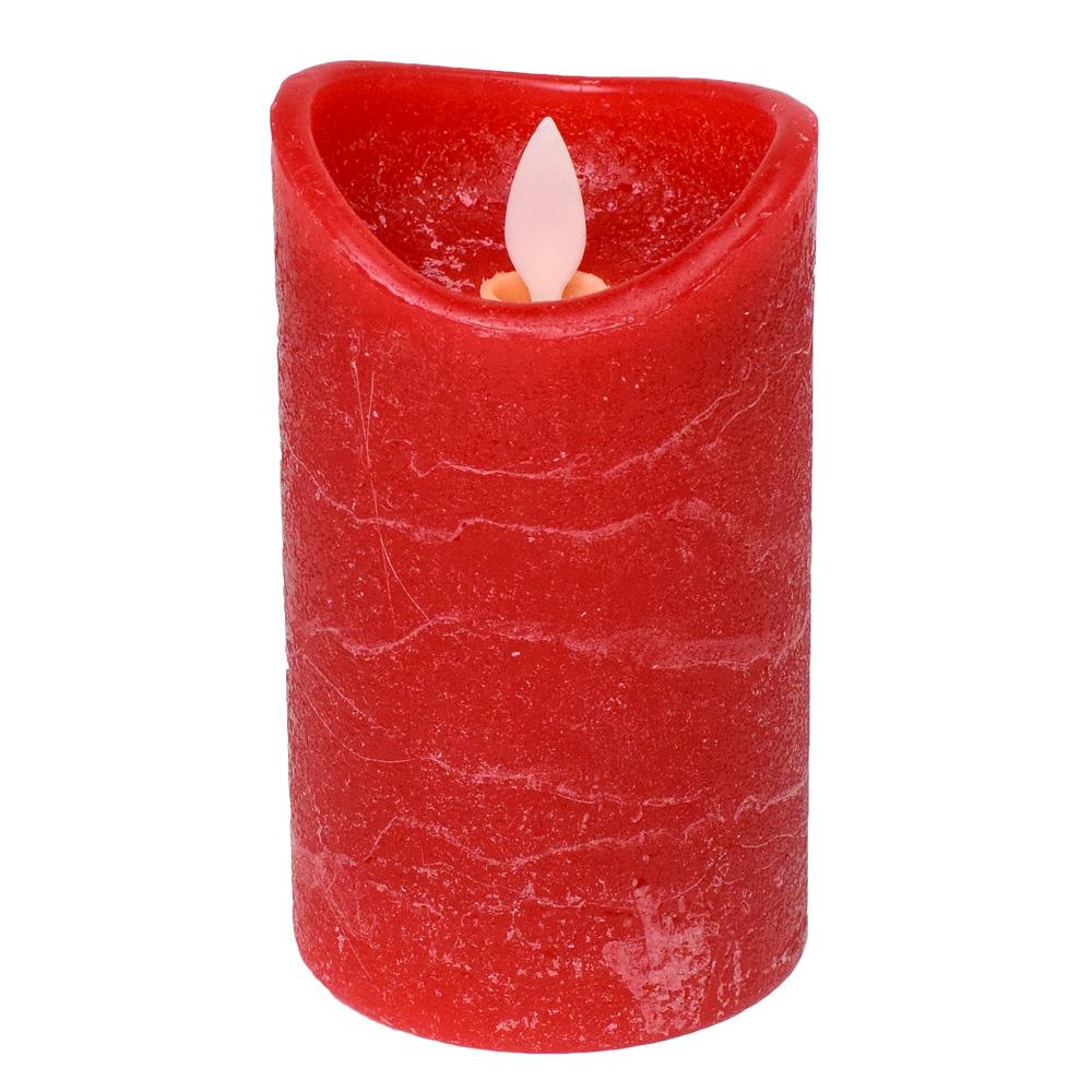 LED HŘBITOVNÍ SVÍČKA POHYBLIVÝ PLAMEN 75X125MM